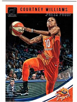 2019 Donruss WNBA - Silver Press Proof #64 Courtney Williams Front