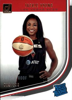 2019 Donruss WNBA - Silver Press Proof #90 Jackie Young Front