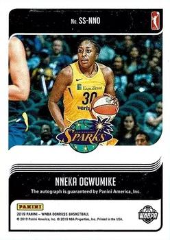 2019 Donruss WNBA - Purple Press Proof #22 Nneka Ogwumike Back