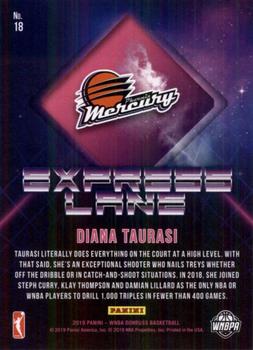 2019 Donruss WNBA - Express Lane #18 Diana Taurasi Back