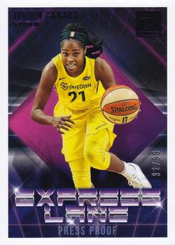 2019 Donruss WNBA - Express Lane Purple Press Proof #14 Jordin Canada Front