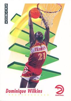 1991-92 SkyBox #10 Dominique Wilkins Front