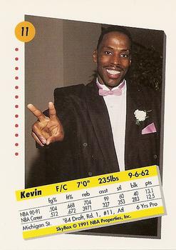 1991-92 SkyBox #11 Kevin Willis Back