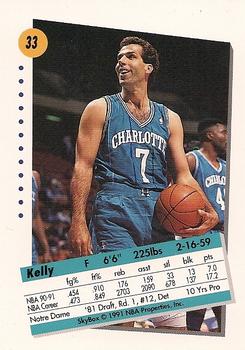 1991-92 SkyBox #33 Kelly Tripucka Back