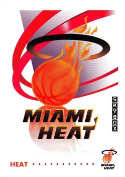 1991-92 SkyBox #364 Miami Heat Front