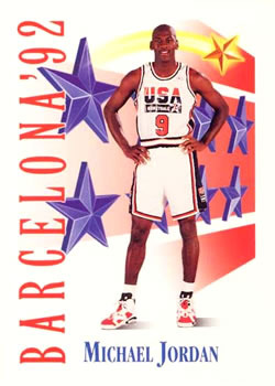 1991-92 SkyBox #534 Michael Jordan Front