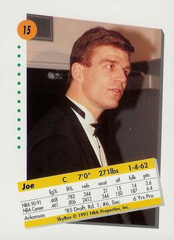 1991-92 SkyBox #15 Joe Kleine Back