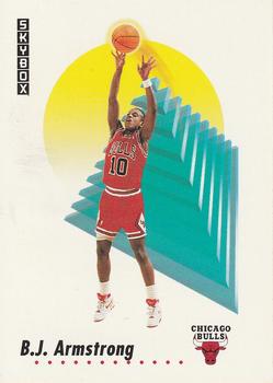 1991-92 SkyBox #34 B.J. Armstrong Front