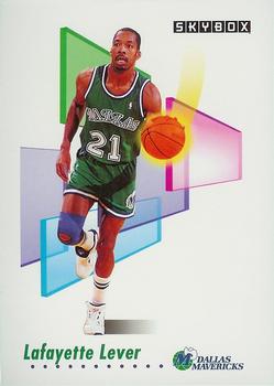 1991-92 SkyBox #61 Lafayette Lever Front