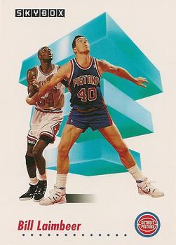 1991-92 SkyBox #85 Bill Laimbeer Front