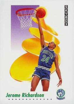 1991-92 SkyBox #173 Jerome Richardson Front
