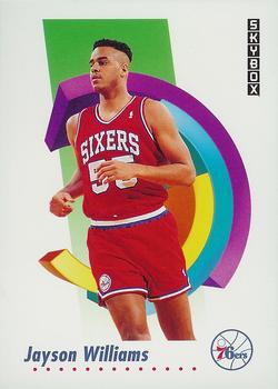 1991-92 SkyBox #220 Jayson Williams Front