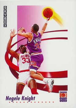 1991-92 SkyBox #226 Negele Knight Front