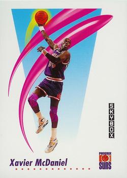1991-92 SkyBox #229 Xavier McDaniel Front