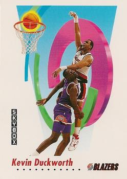 1991-92 SkyBox #238 Kevin Duckworth Front