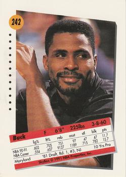 1991-92 SkyBox #242 Buck Williams Back