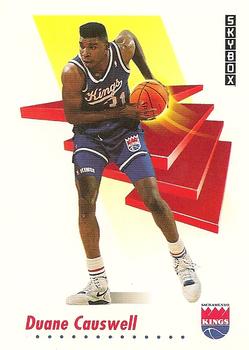 1991-92 SkyBox #245 Duane Causwell Front