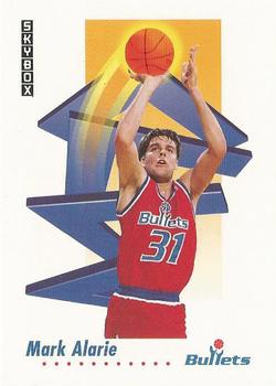 1991-92 SkyBox #287 Mark Alarie Front
