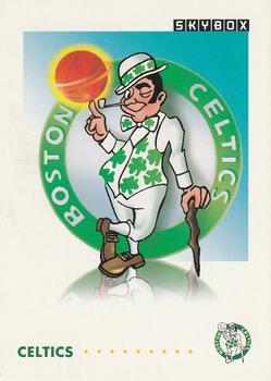 1991-92 SkyBox #352 Boston Celtics Front