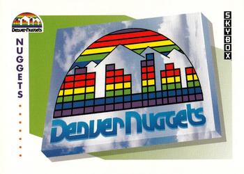 1991-92 SkyBox #357 Denver Nuggets Front