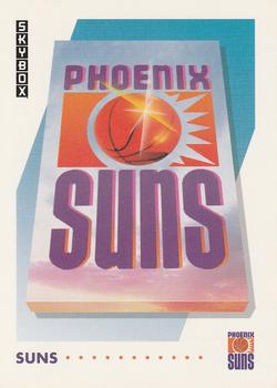 1991-92 SkyBox #371 Phoenix Suns Front