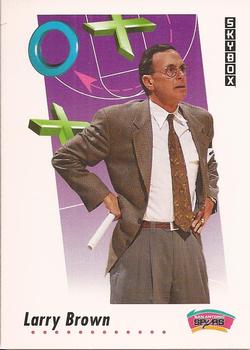 1991-92 SkyBox #401 Larry Brown Front