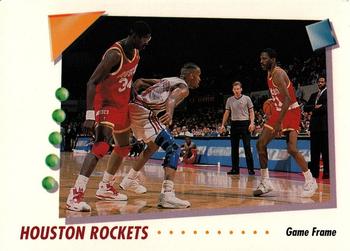 1991-92 SkyBox #414 Houston Rockets Front