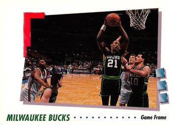 1991-92 SkyBox #419 Milwaukee Bucks Front