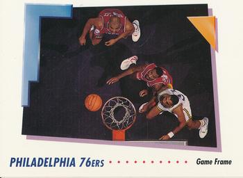 1991-92 SkyBox #424 Philadelphia 76ers Front