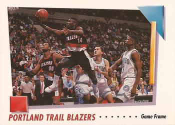 1991-92 SkyBox #426 Portland Trail Blazers Front