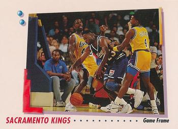 1991-92 SkyBox #427 Sacramento Kings Front
