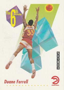 1991-92 SkyBox #432 Duane Ferrell Front