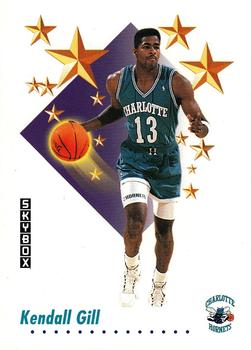 1991-92 SkyBox #488 Kendall Gill Front