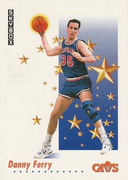 1991-92 SkyBox #490 Danny Ferry Front