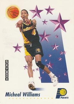 1991-92 SkyBox #496 Micheal Williams Front