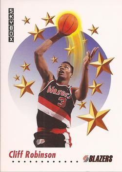 1991-92 SkyBox #507 Cliff Robinson Front