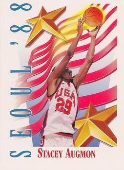 1991-92 SkyBox #548 Stacey Augmon Front