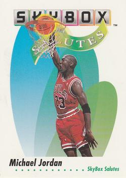 1991-92 SkyBox #572 Michael Jordan Front