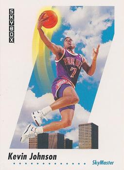 1991-92 SkyBox #582 Kevin Johnson Front