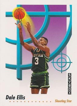 1991-92 SkyBox #592 Dale Ellis Front