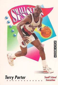 1991-92 SkyBox #607 Terry Porter Front