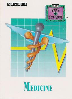 1991-92 SkyBox #614 Medicine Front