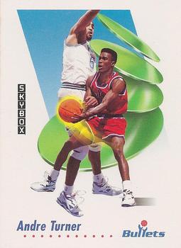1991-92 SkyBox #652 Andre Turner Front