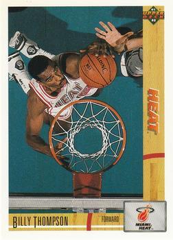 1991-92 Upper Deck #196 Billy Thompson Front