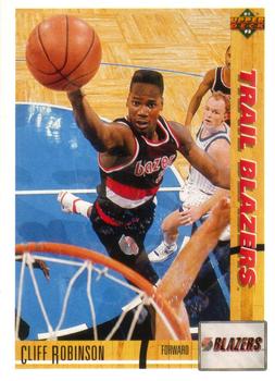1991-92 Upper Deck #220 Cliff Robinson Front