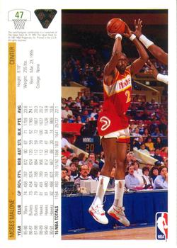 1991-92 Upper Deck #47 Moses Malone Back