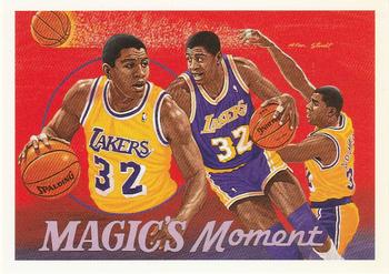 1991-92 Upper Deck #29 Magic's Moment Front