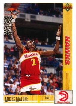 1991-92 Upper Deck #47 Moses Malone Front