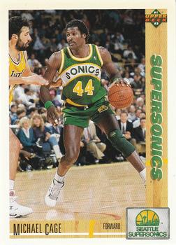 1991-92 Upper Deck #127 Michael Cage Front