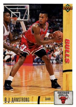B.J. Armstrong - Chicago Bulls (NBA Basketball Card) 1991-92 Skybox # –  PictureYourDreams